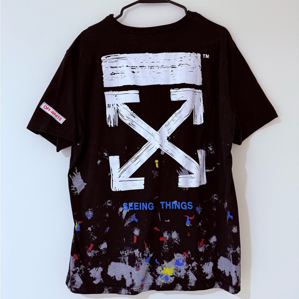 Off-White Short Sleeve T Shirt “Seeing Things”
